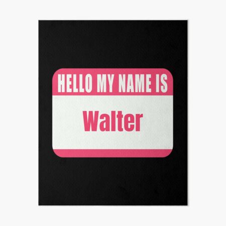 Hello My Name is Louis Name Tag  Sticker for Sale by Cafecreative