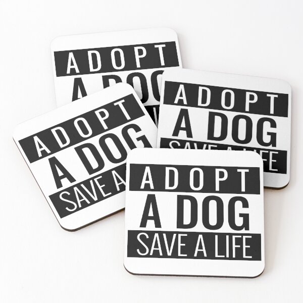 Item preview, Adopt A Dog Save A Life Text design for those who love pet adoption designed and sold by jtancrum61.