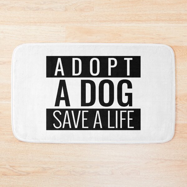 Item preview, Adopt A Dog Save A Life Text design for those who love pet adoption designed and sold by jtancrum61.