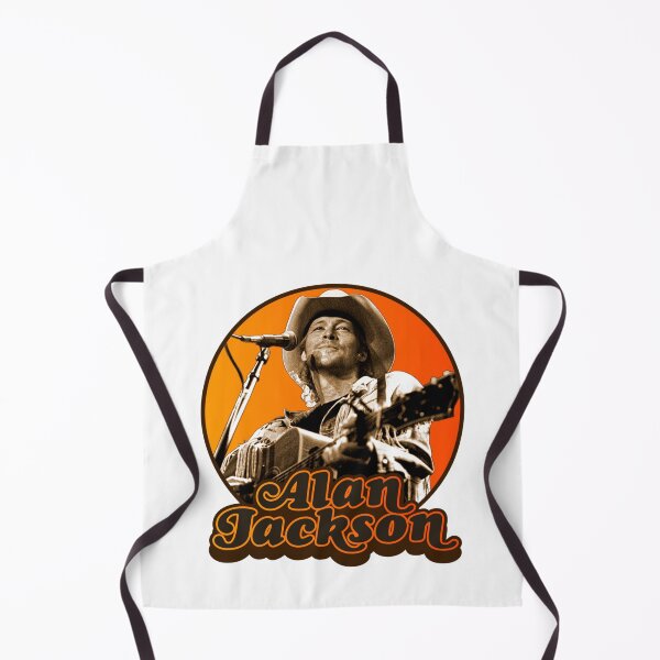 Item preview, Alan Jackson ))(( Retro Style Classic Country Fan designed and sold by HusteraRobert.