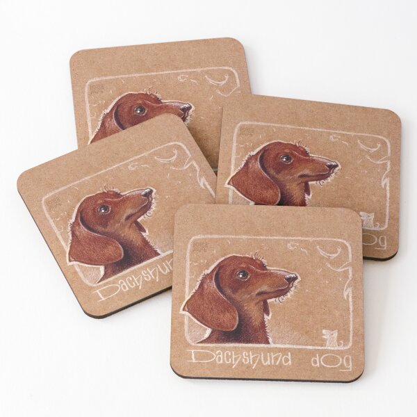 Item preview, Dachshund Dog designed and sold by LoisaArt.