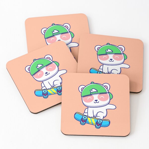 Item preview, Milk and Mocha Bears | Milk is skateboarding  designed and sold by Giovanni's  Brown Quotes.