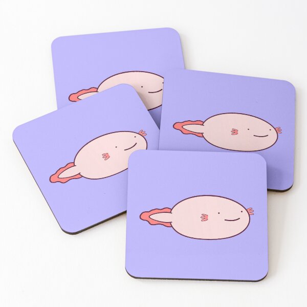 Item preview, Fat Baby Leucistic Axolotl designed and sold by lazarosdesign.