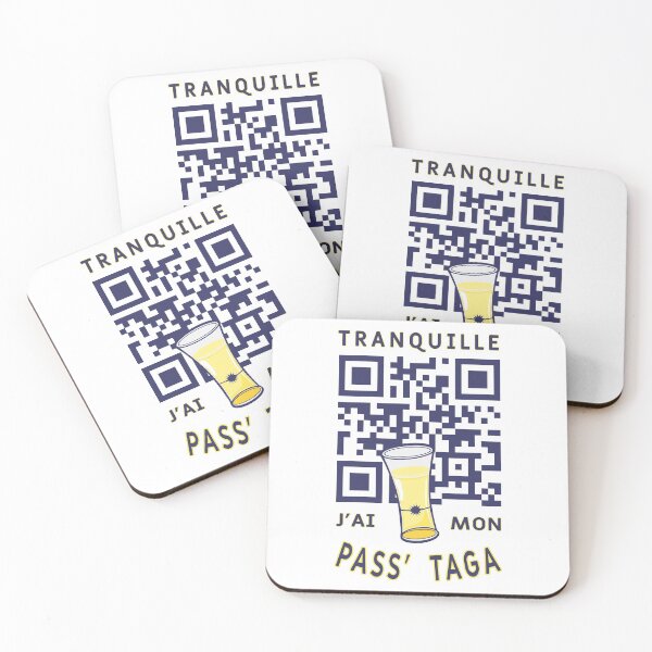 Item preview, Quiet, I have my taga pass - Alcohol humor message designed and sold by rubislys.