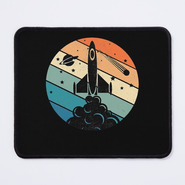 Item preview, Vintage Retro Sci-Fi Space Rocket Men Women Boys Girls designed and sold by LuiAriona1993.