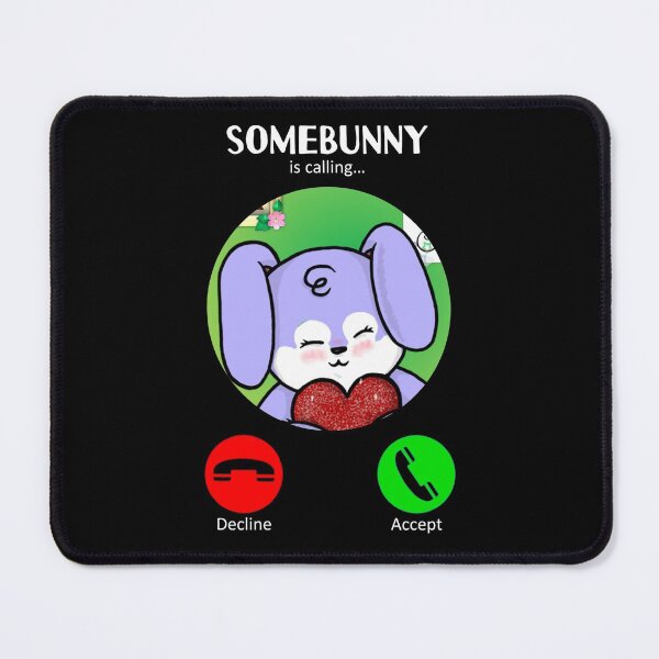 Item preview, Somebunny Is Calling (3 : Blue : Dark) designed and sold by the-krisney-way.