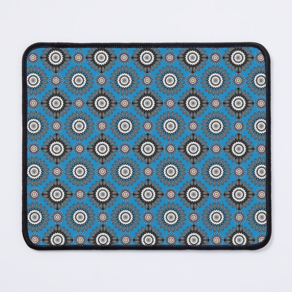 Item preview, Blue geometric pattern designed and sold by Gaspar Avila.
