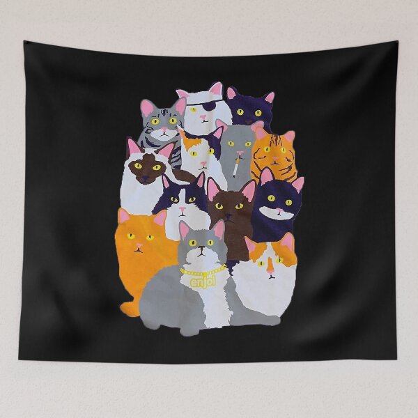 Item preview, Vintage Y2K Enjoi Cat Gang designed and sold by LuiAriona1993.