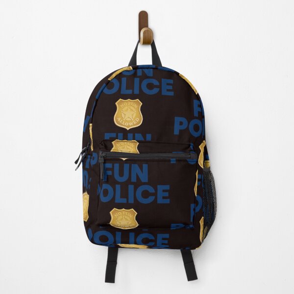 Item preview, fun police designed and sold by justplainwords.