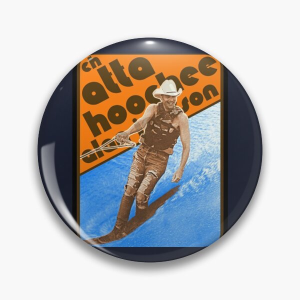 Item preview, Alan Jackson Chattahoochee Waterskiing Retro designed and sold by HusteraRobert.