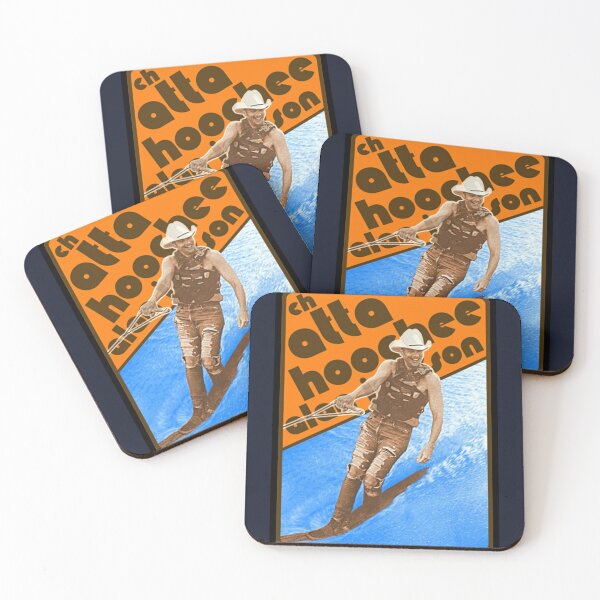Item preview, Alan Jackson Chattahoochee Waterskiing Retro designed and sold by HusteraRobert.