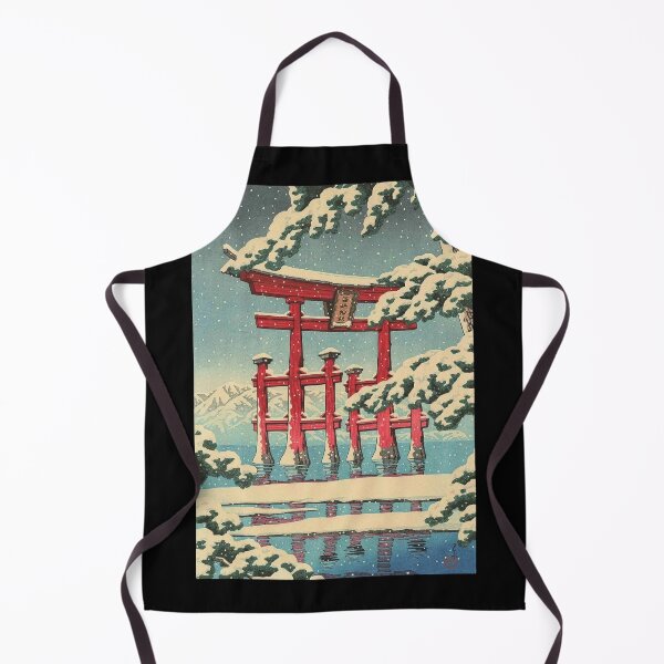 Item preview, Miyajima in Snow Hasui Kawase Shin Hanga Art designed and sold by RBEnt.