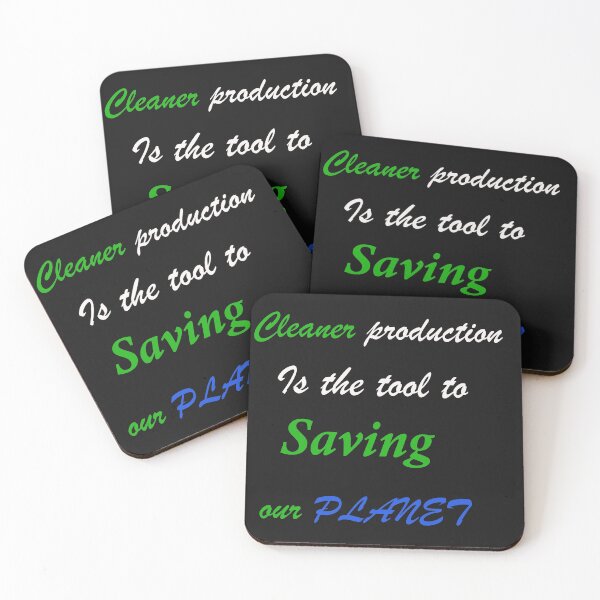 Item preview, Environmental Activism Save Our Planet With Cleaner Production designed and sold by FarzT.
