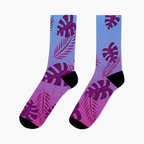 Item preview, Digital monstera leaves with gradients background designed and sold by KheinJohn.