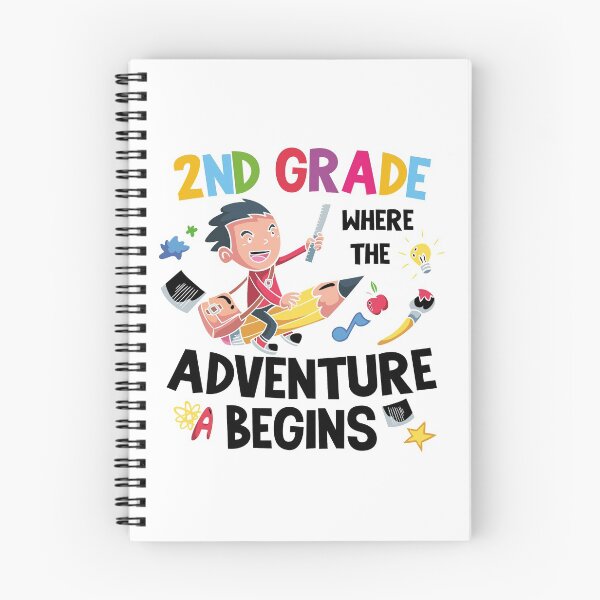 Item preview, 2nd grade where the adventure a begins designed and sold by digoarpi.