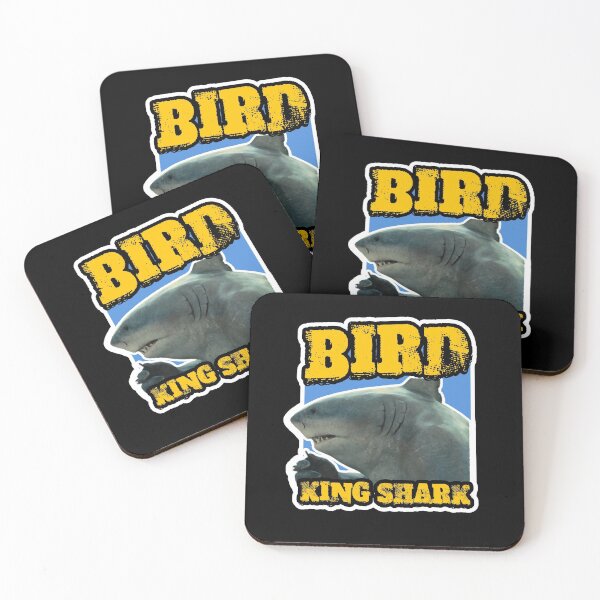 Item preview, Bird - King Shark designed and sold by The Cosmic Turtle.