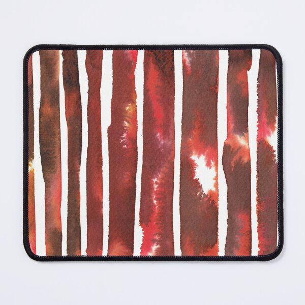 Item preview, Forêt de troncs rouges designed and sold by xyzebre.