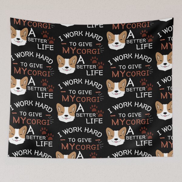 Item preview, Easily Distracted By Corgis Classic T-Shirt designed and sold by Magic-Offers.