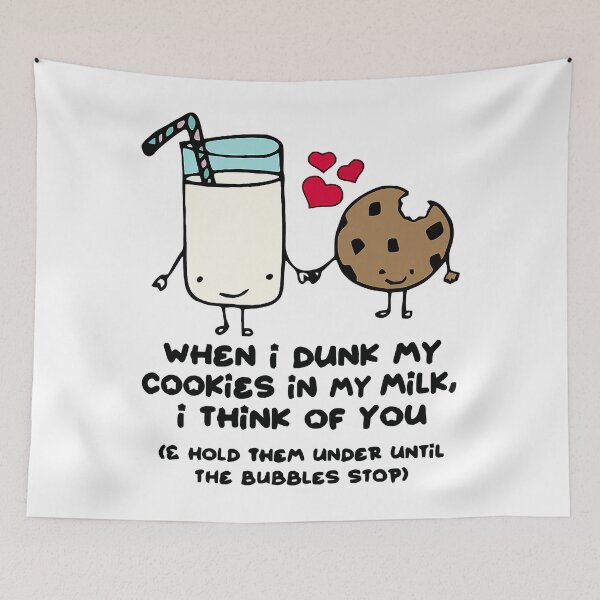 Item preview, When I dunk my Cookies in milk I think of you funny Cookie  designed and sold by LuiAriona1993.