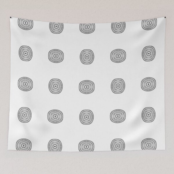 Item preview, Watercolour target circles - stone designed and sold by Nadia Arsky.
