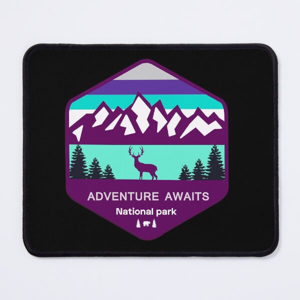 Item preview,  Adventure awaits national park designed and sold by Us-nature.