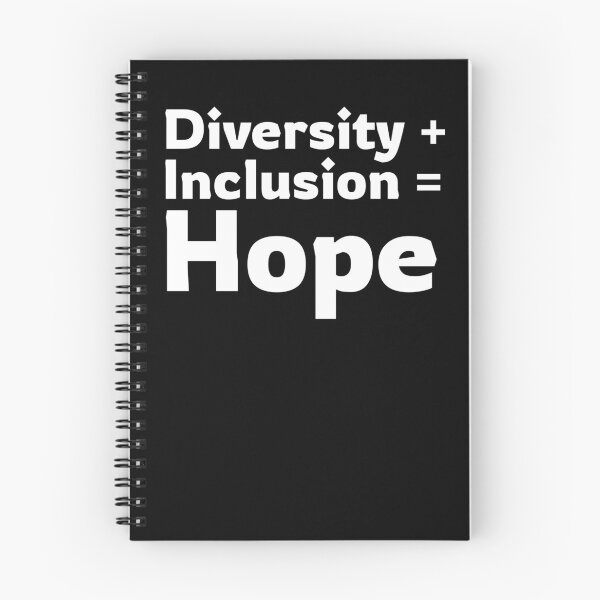 Item preview, Diversity + Inclusion = Hope designed and sold by RiadMannan.