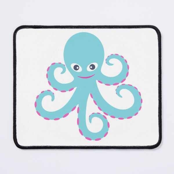 Item preview, Sky blue octopus designed and sold by treasure-crafts.