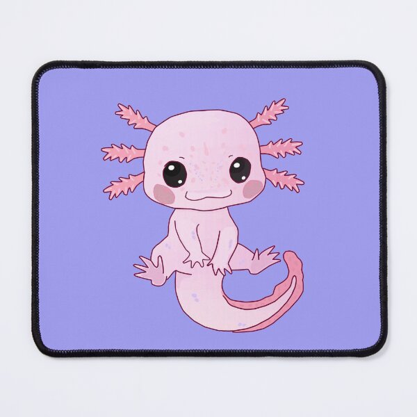 Item preview, Happy Baby Leucistic Axolotl designed and sold by lazarosdesign.