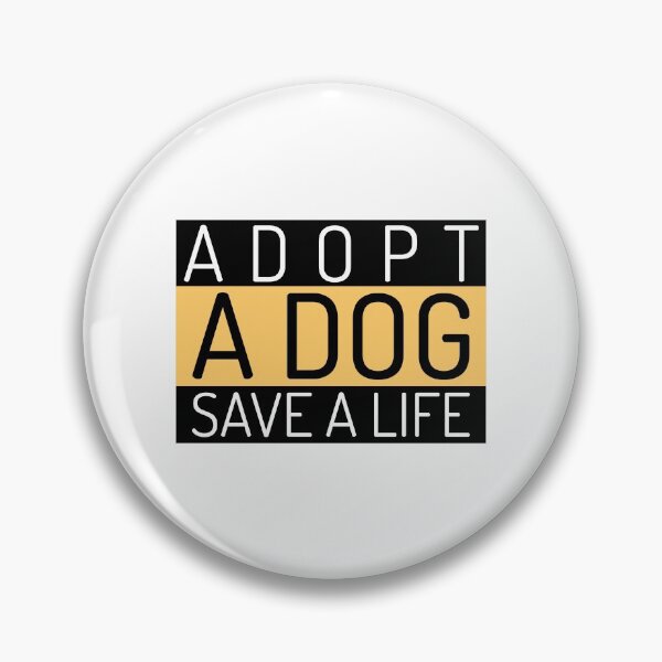 Item preview, Adopt A Dog Save A Life Text design for those who love pet adoption designed and sold by jtancrum61.