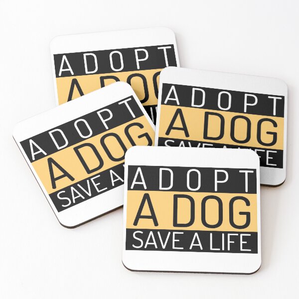 Item preview, Adopt A Dog Save A Life Text design for those who love pet adoption designed and sold by jtancrum61.