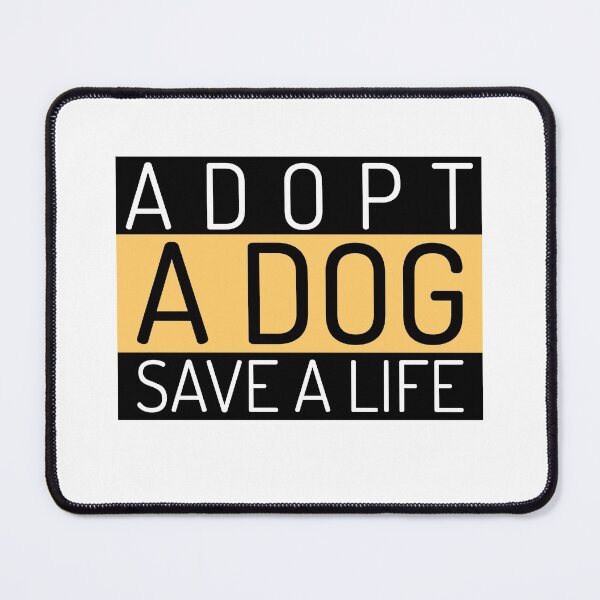 Item preview, Adopt A Dog Save A Life Text design for those who love pet adoption designed and sold by jtancrum61.