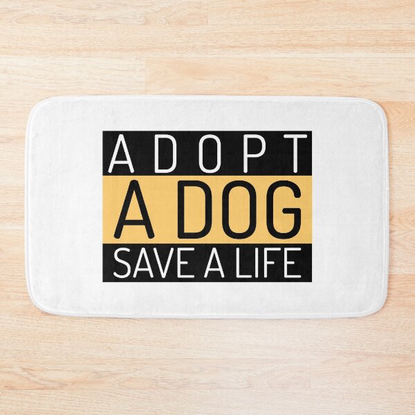 Item preview, Adopt A Dog Save A Life Text design for those who love pet adoption designed and sold by jtancrum61.
