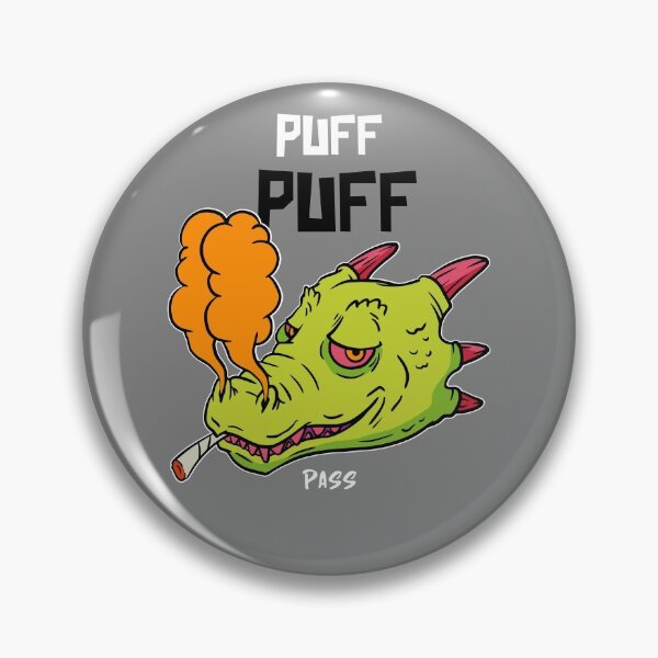 Item preview, Puff Puff Pass Dragon Design  designed and sold by Artpace.