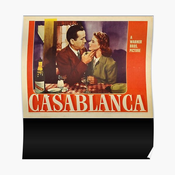 Casablanca Film Posters Redbubble