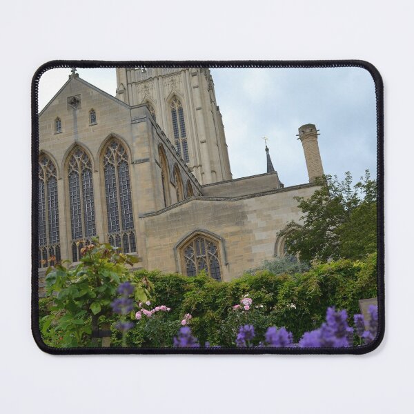 Item preview, Bury St Edmunds, Suffolk Abbey Gardens, Lavender Photography Print designed and sold by Esther Hutchcroft.