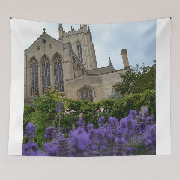 Item preview, Bury St Edmunds, Suffolk Abbey Gardens, Lavender Photography Print designed and sold by Esther Hutchcroft.