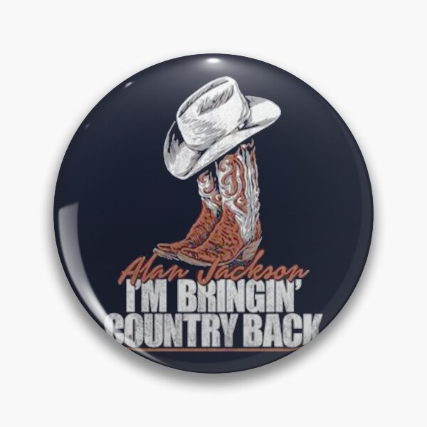 Item preview, Alan Jackson Sticker designed and sold by HusteraRobert.