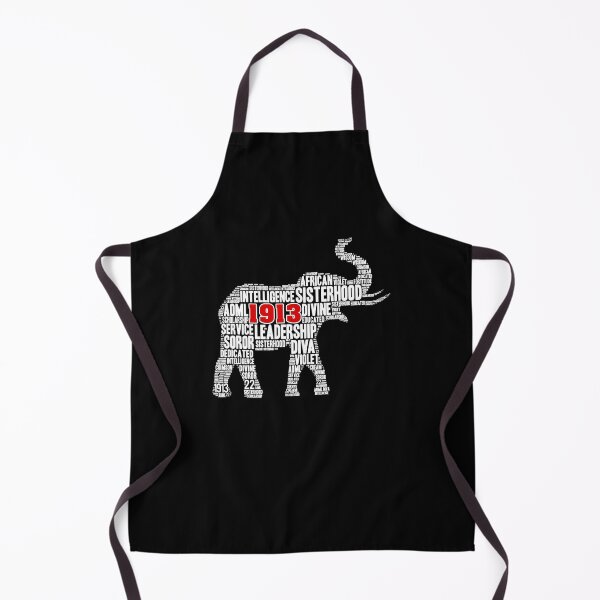 Artikelvorschau, Damen Delta-1913 Sorority Elefant Sigma-Theta Wörter entworfen und verkauft von LuiAriona1993.