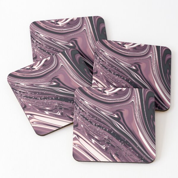 Item preview, Rose Gold Liquid Metal with Sparkle designed and sold by WisdomInspired.