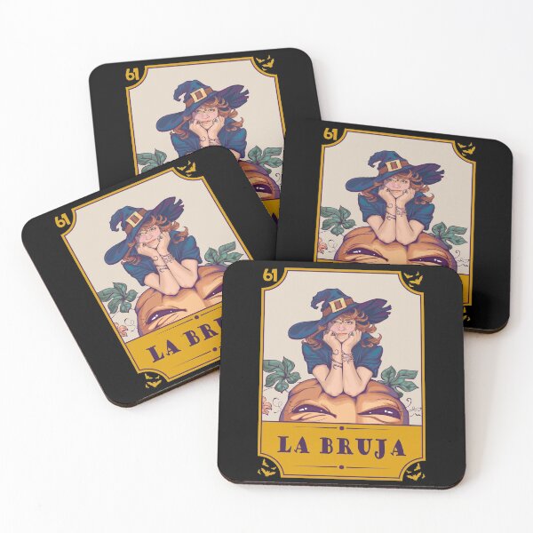 Item preview, La Bruja The Witch - Mexican Bingo Card Game Funny Halloween designed and sold by Crazy Trendy Designs.