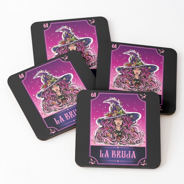 Item preview, La Bruja The Witch - Mexican Bingo Card Game Funny Halloween designed and sold by Crazy Trendy Designs.