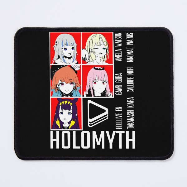 Artikelvorschau, Hololive DE Holomyth Red Panel entworfen und verkauft von ROBYNDSON.