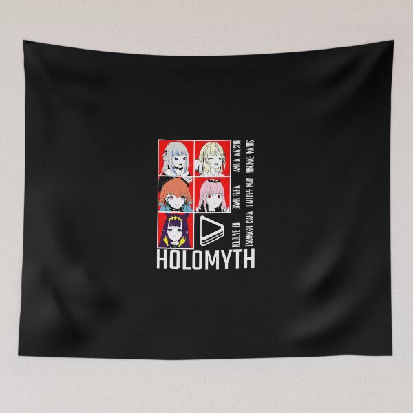 Artikelvorschau, Hololive DE Holomyth Red Panel entworfen und verkauft von ROBYNDSON.