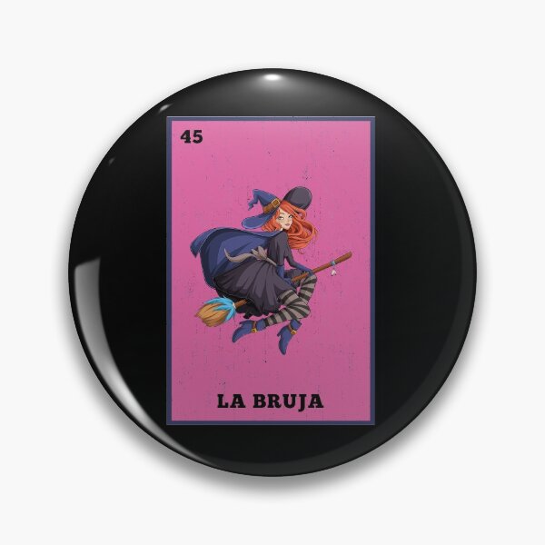 Artikelvorschau, La Bruja The Witch - mexikanisches Bingo-Kartenspiel Lustiges Halloween entworfen und verkauft von Crazy Trendy Designs.