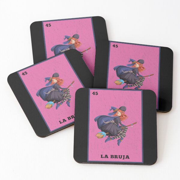 Item preview, La Bruja The Witch - Mexican Bingo Card Game Funny Halloween designed and sold by Crazy Trendy Designs.