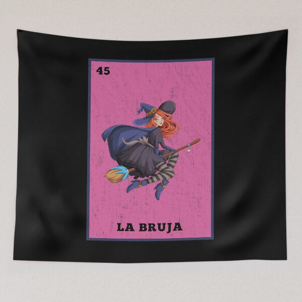 Item preview, La Bruja The Witch - Mexican Bingo Card Game Funny Halloween designed and sold by Crazy Trendy Designs.