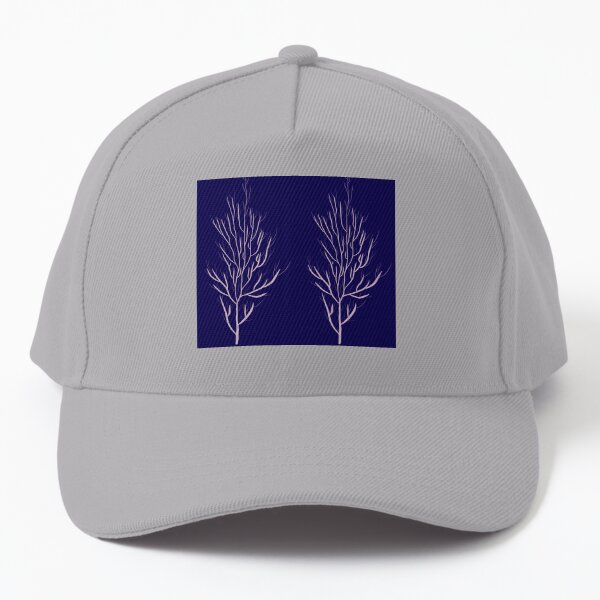 Purple Trees | Beautiful Calming Fractal Design Baseball Cap