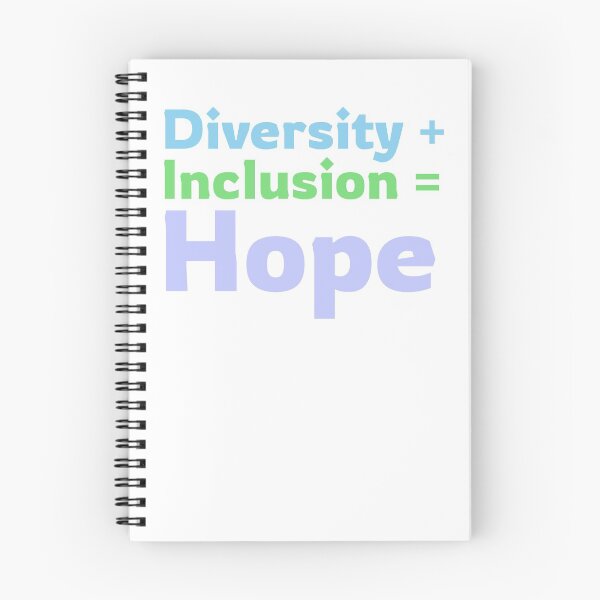 Item preview, Diversity + Inclusion = Hope designed and sold by RiadMannan.