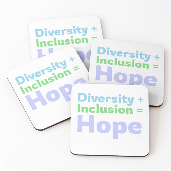 Item preview, Diversity + Inclusion = Hope designed and sold by RiadMannan.