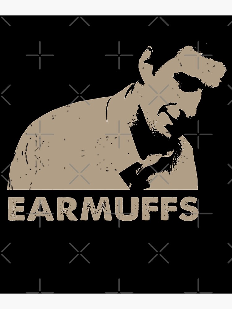 "Earmuffs Old Design School Films" Poster for Sale by KaylaCarl7